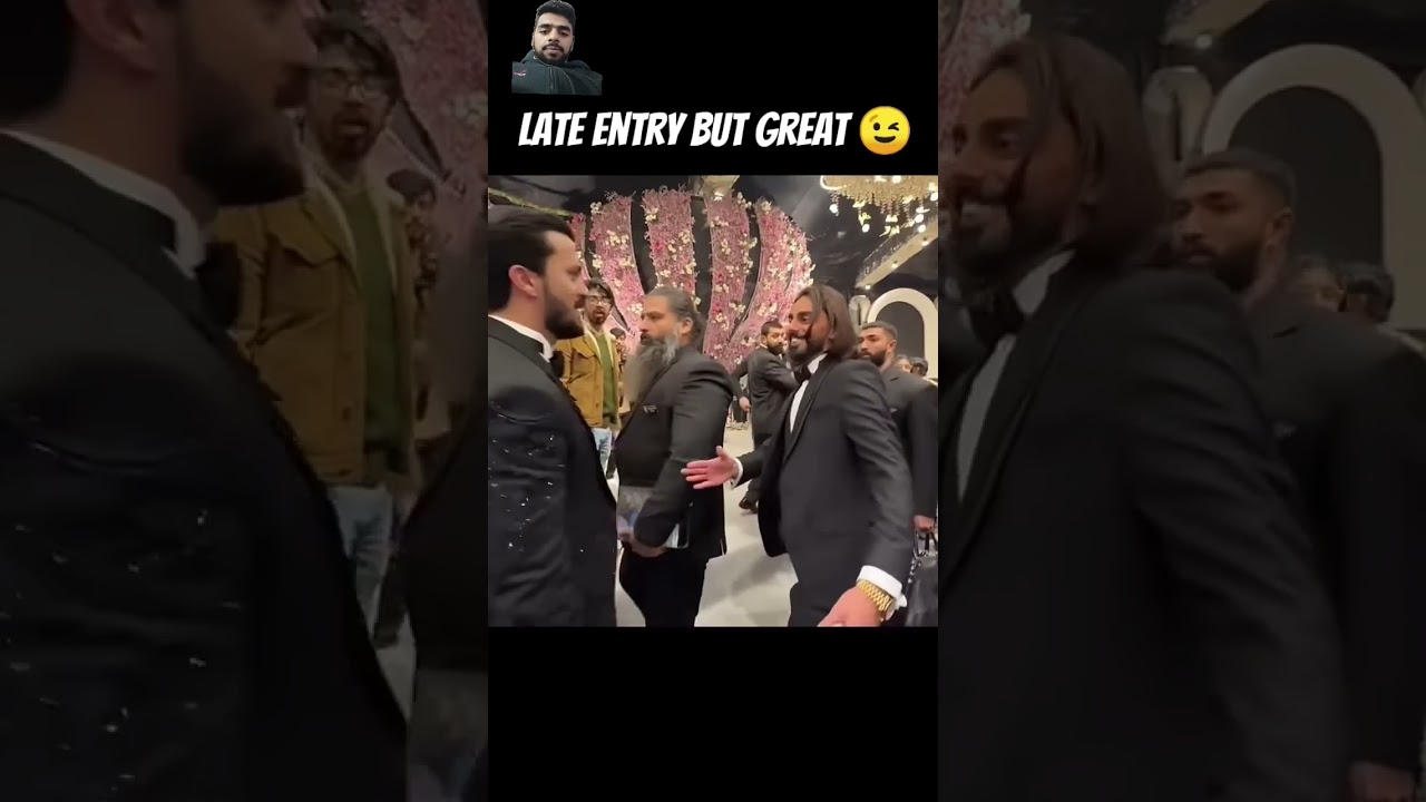 Saad from Dubai Entry on Rajab butt Walima 🥵😍 