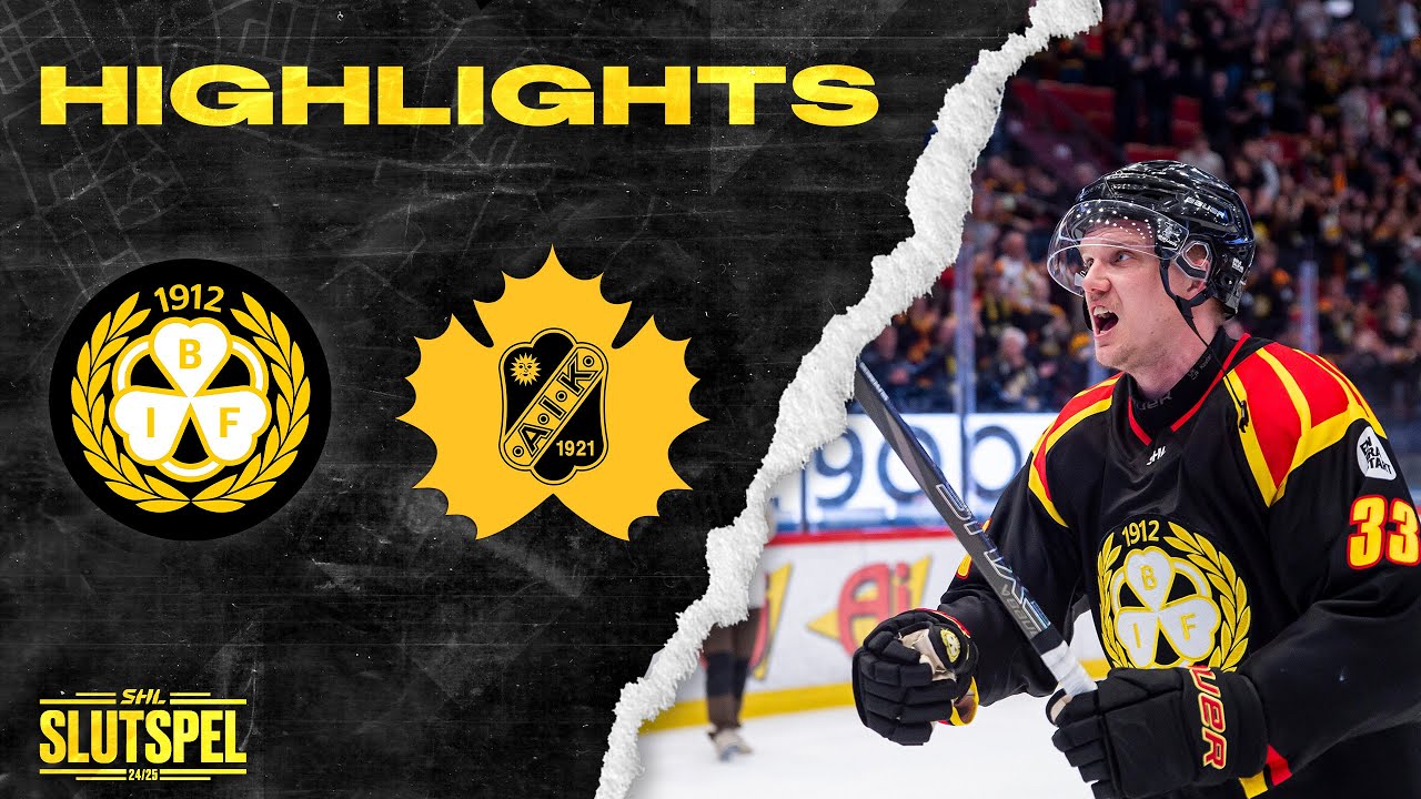 HIGHLIGHTS | Brynäs - Skellefteå | SHL | Semifinal 5:7