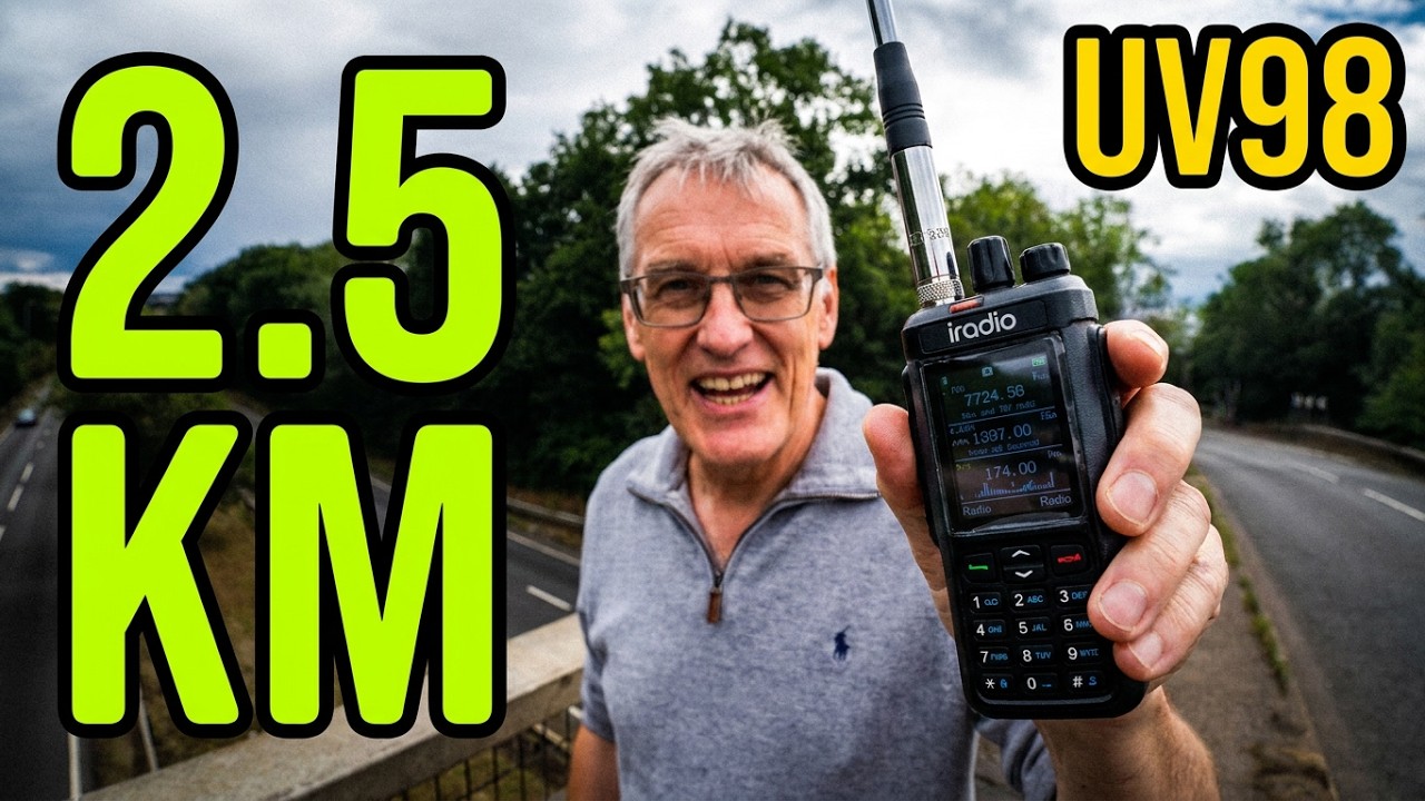 CB Handheld Walkie Talkie. Lets push the range.
