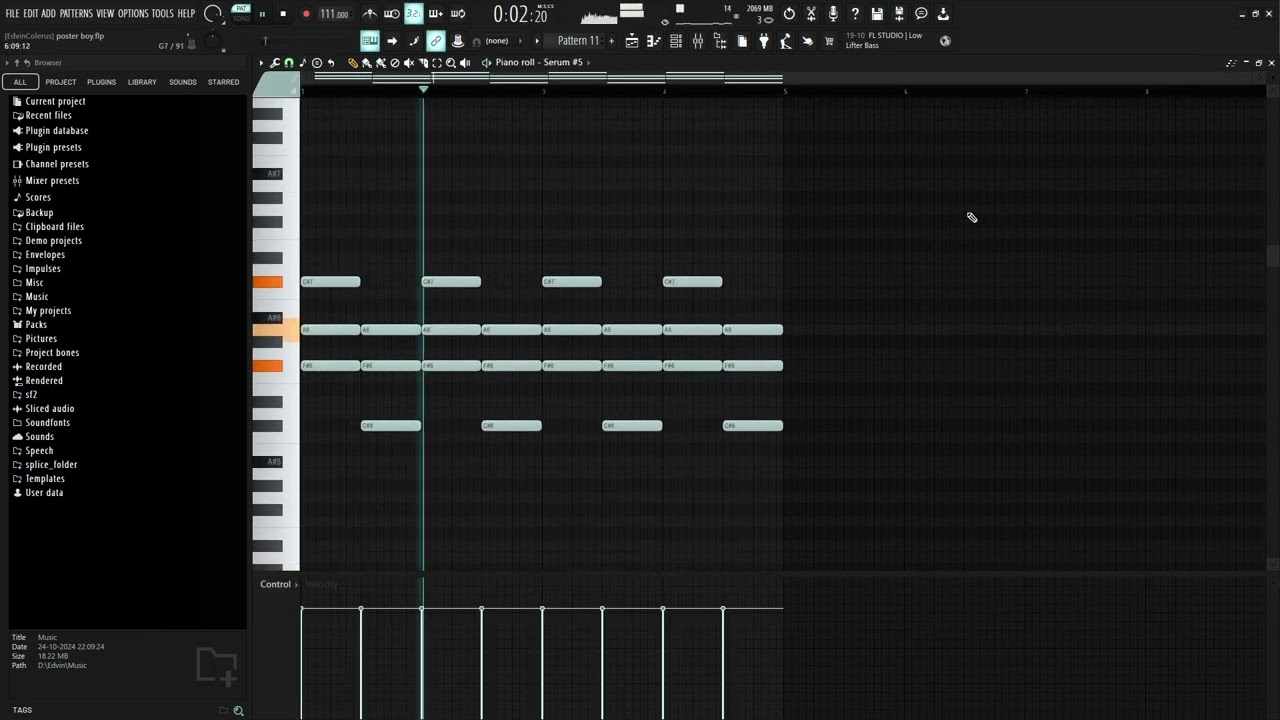 2hollis - poster boy (instrumental remake) 100% ACCURATE