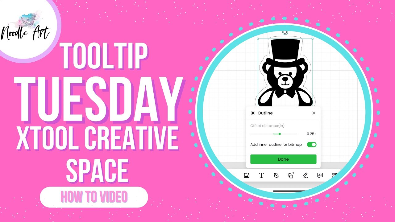 ✨ Tooltip Tuesday &ndash; How to Create an Offset in xTool Creative Space (XCS) ✨