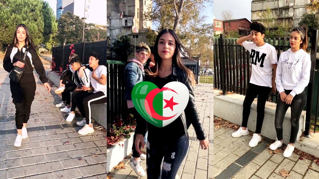 الجزائــرية شيراز و رفيقها نورمار يبدعون مع أتراك على تيك توك روعة Nourmar5 ft Chiraz