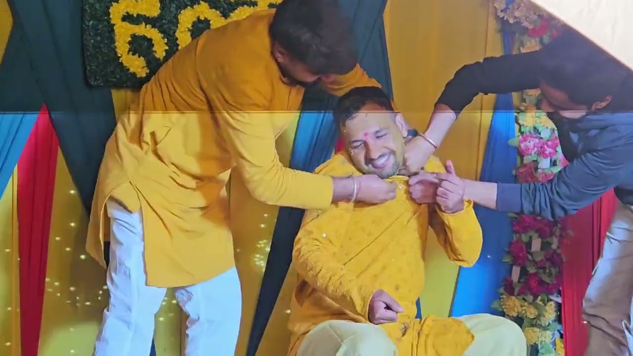 Piyush bhiaa की shadi Part-2🤗Himachali traditional wedding🎊 जनेऊ धारण रस्म🤗😁सेहरा बंदी रस्म😁mera 💃🕺