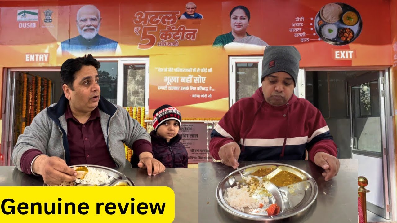 ₹5 Mein Atal Canteen Ka Khana 😱 | Insta360 Ne Kar Diya Pareshan!
