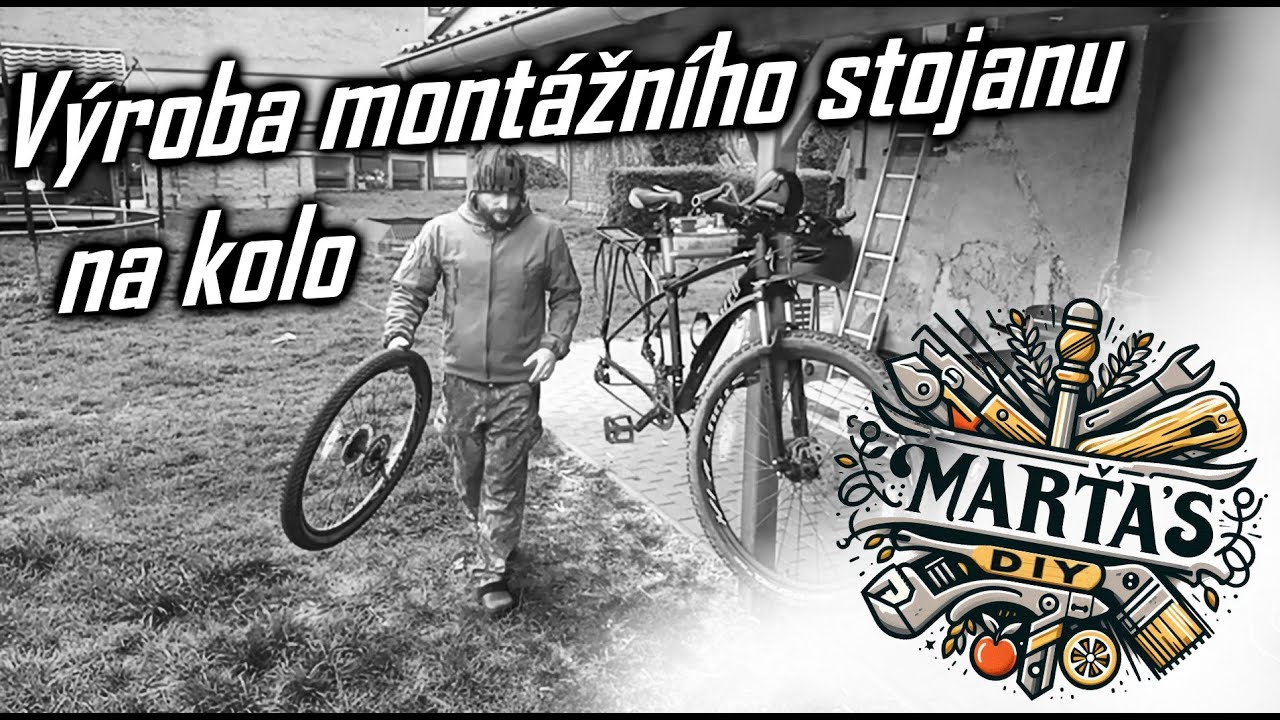 Výroba servisního držáku / stojanu na kolo