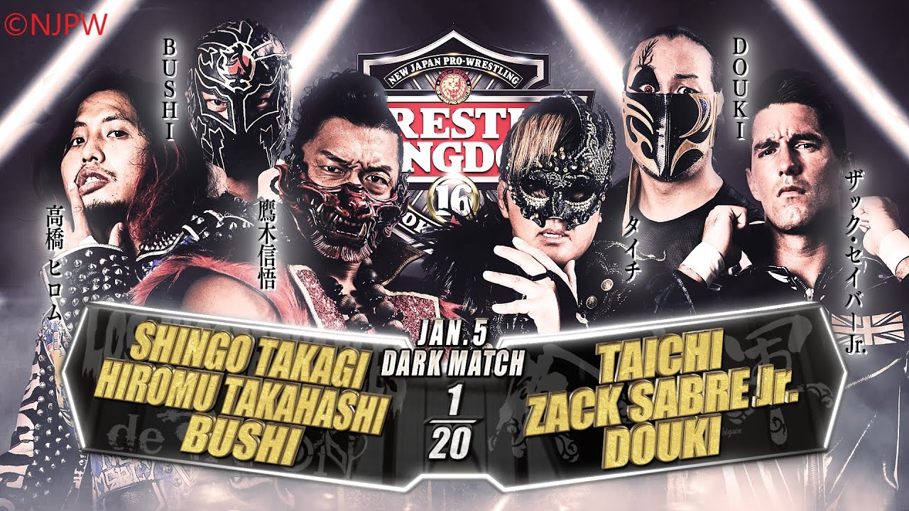 Los Ingobernables de Japon vs Suzuki-Gun / Six Man Tag Team Match / WK 16 Night 2 Kickoff / WWE 2K19