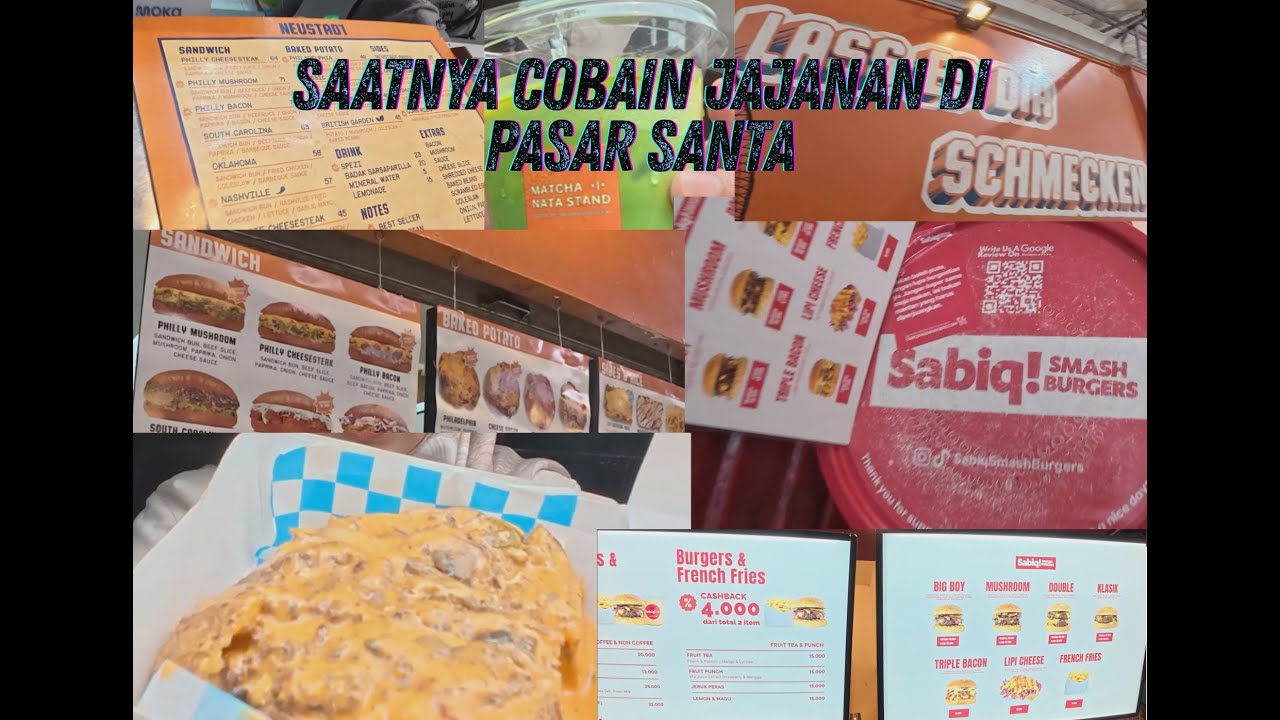 KUMEGAH - KULINERAN DI PASAR SANTA