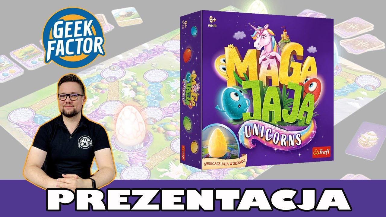 MAGAJAJA UNICORNS - Prezentacja Gry Planszowej