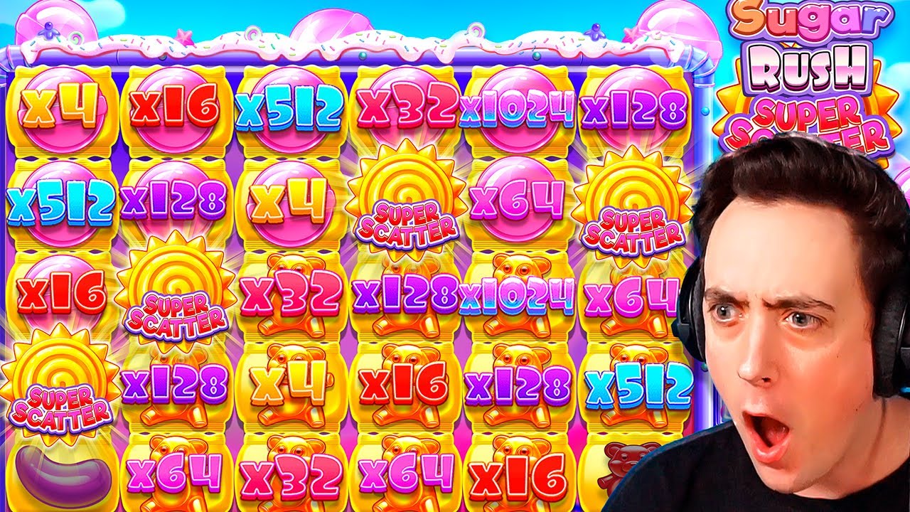 I Hit This BACK TO BACK on Sugar Rush SUPER SCATTER!!!
