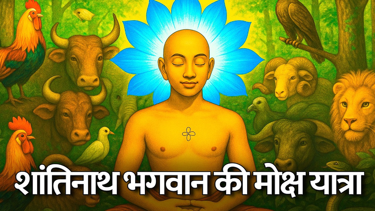त्रियंच सुखी और मनुष्य दुखी क्यों? - शांतिनाथ भगवान की अद्भुत मोक्ष यात्रा - Shantinath Ji