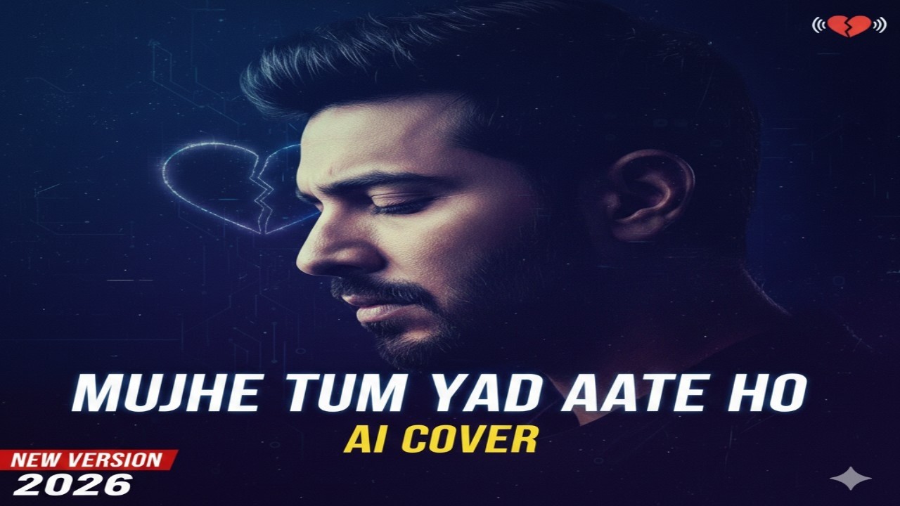 Mujhe Tum Yaad Aate Ho (New Version) AI Cover | Heart Touching Voice 💔 | 2026 Hits