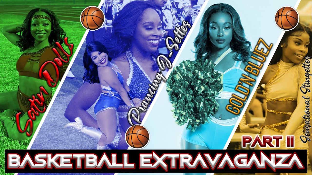 Basketball Extravaganza | Satin Dolls, Prancing J-Settes, GOLDNBLUEZ, Stingettes | Review 💚💙💛🖤