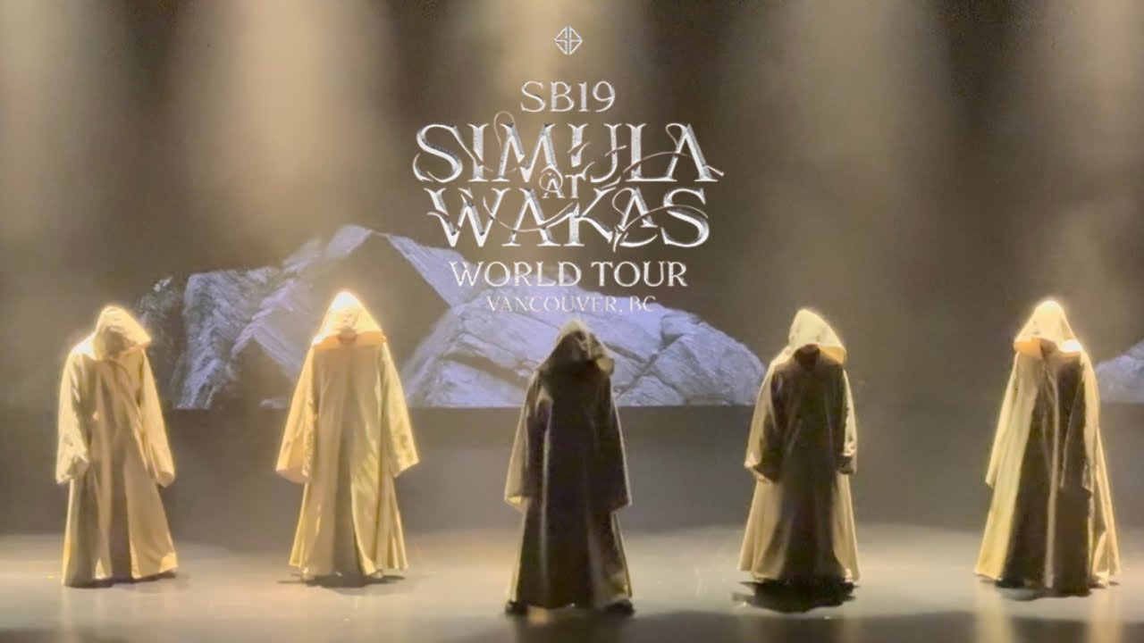 SB19 Simula at Wakas Concert in Vancouver 2025 Opening Number | WHAT? 4K Fancam Video