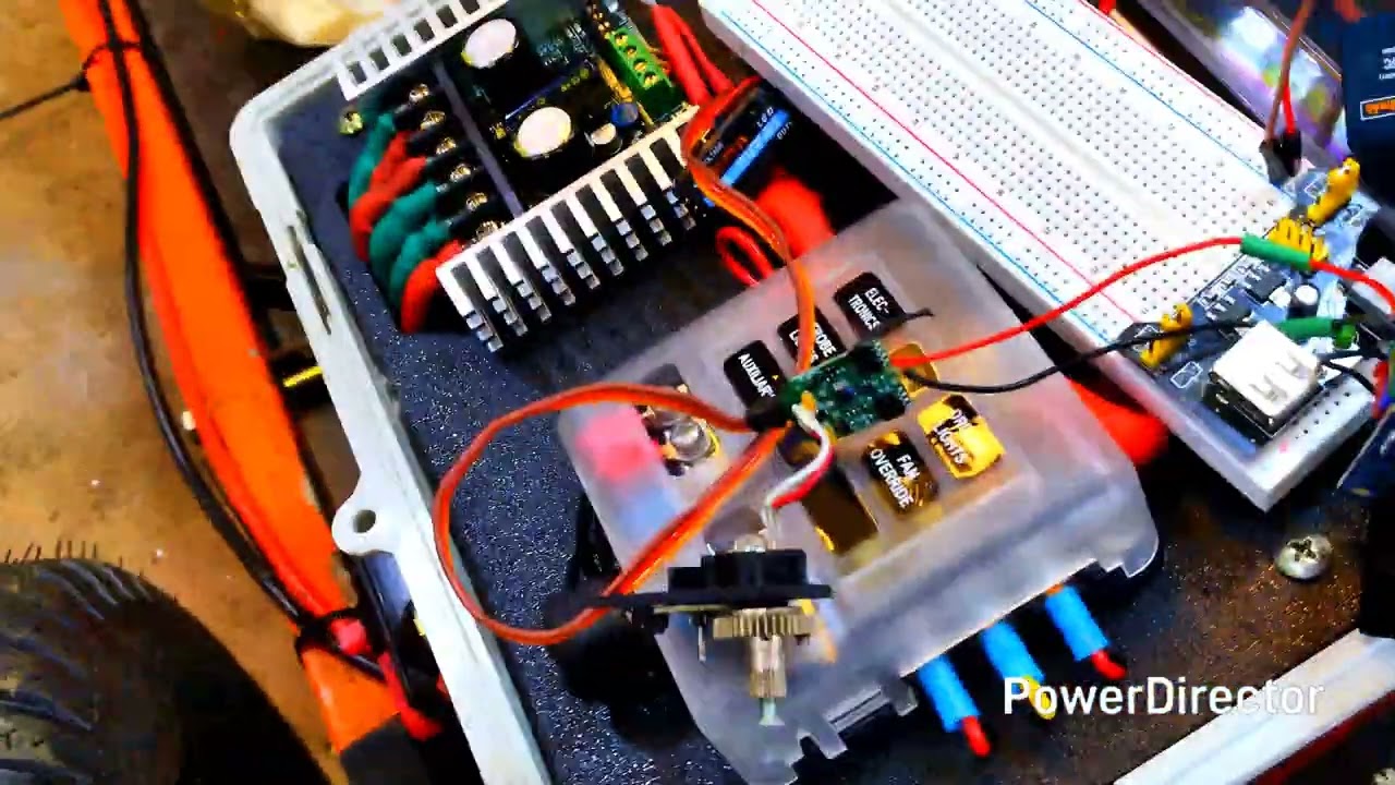 BTS7960 WITHOUT ARDUINO 43AMP MOTOR DRIVER