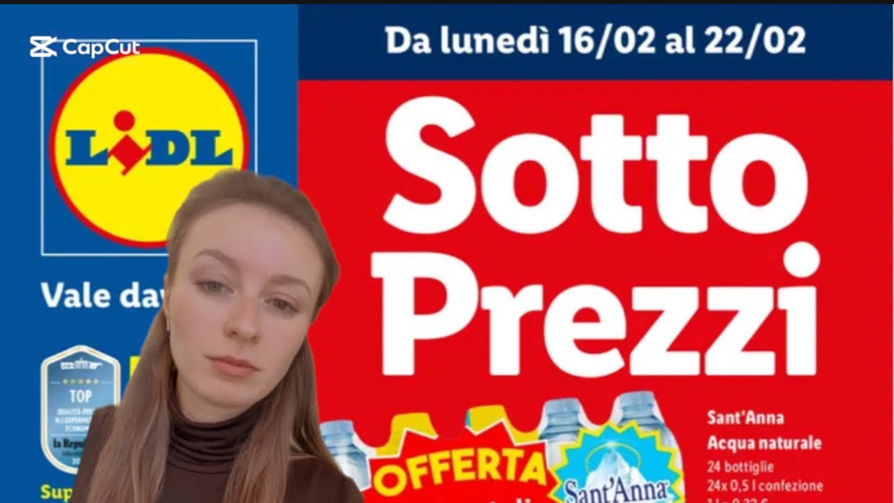 Акції в LIDL з 16 по  22 лютого . Низькі ціни НЕ ПРОПУСТІТЬ #lidl#акції#італія#offerte