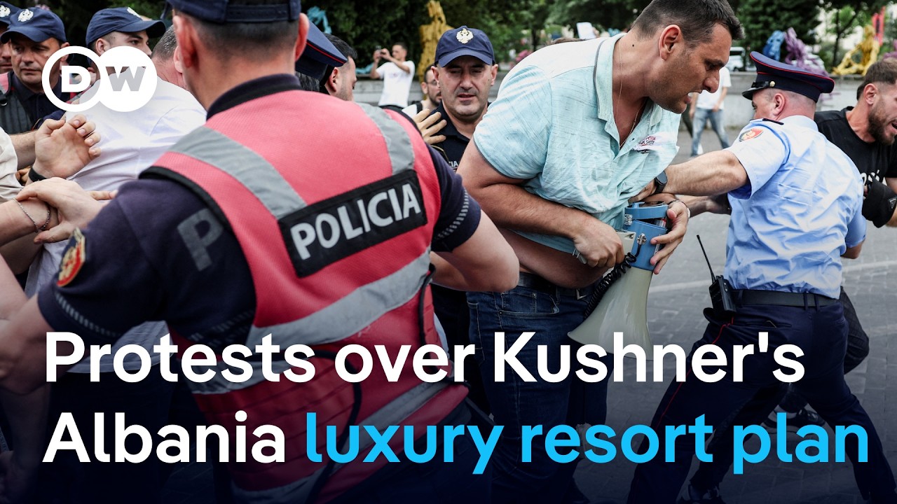Kushner-linked resort plan sparks protests in Albania | DW News
