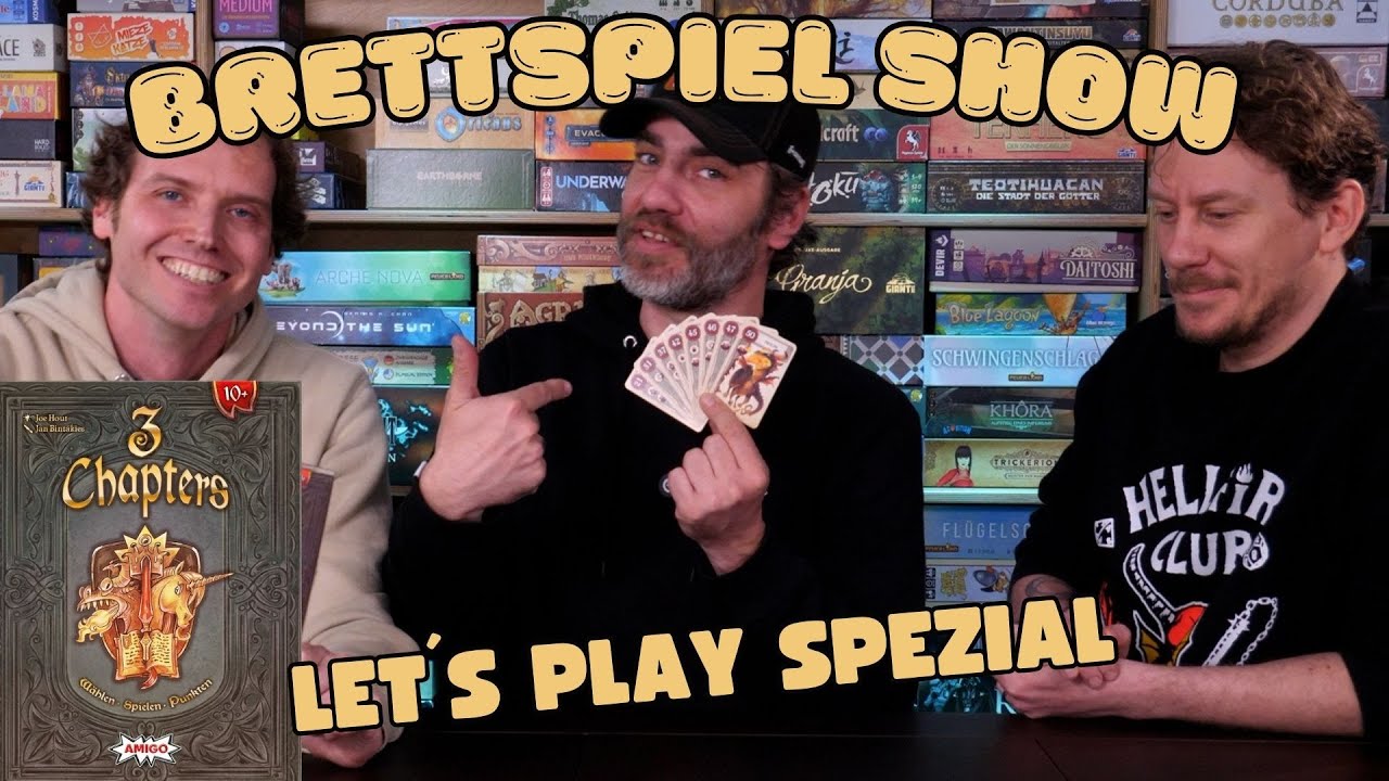 3 Chapters - Lets Play mir Munzenheimer – Hunter & Cron Brettspielshow 4.5