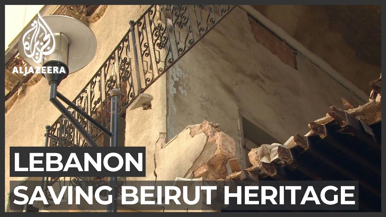 The Beirut historical buildings at risk of collapse