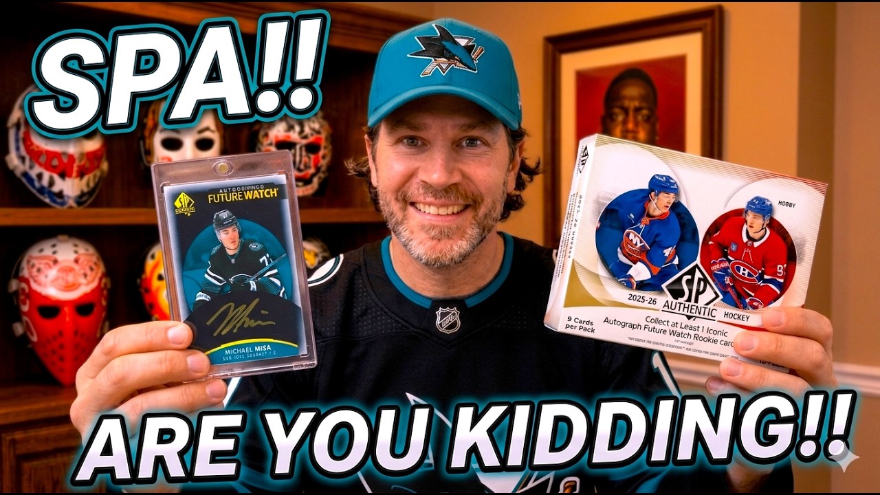 $$$ Future Watch Gamble 😳 | 2025-26 SP Authentic Hockey Hobby Box Break