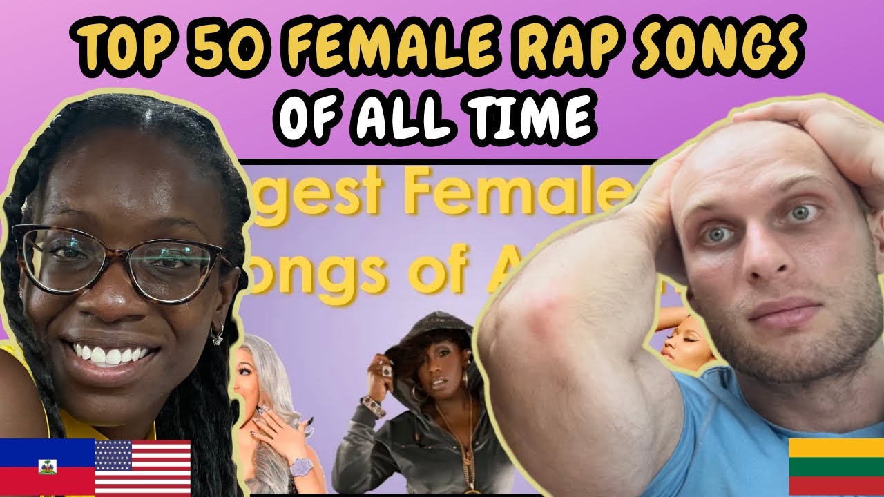 REACTION TO Top 50 Hot 100 Female Rap Songs of All Time | FIRST TIME WATCHING