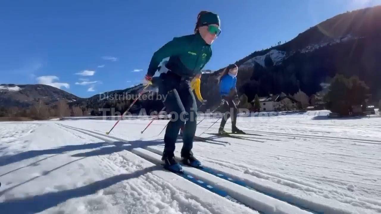 Skiing with stars: Cross-country trail in the Dolomites offers rare chance to ski with Olympians