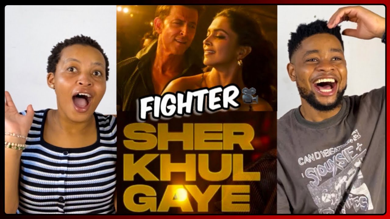 FIGHTER: Sher Khul Gaye (Song) REACTION | Hrithik Roshan| Deepika Padukone | Vishal Sheykhar