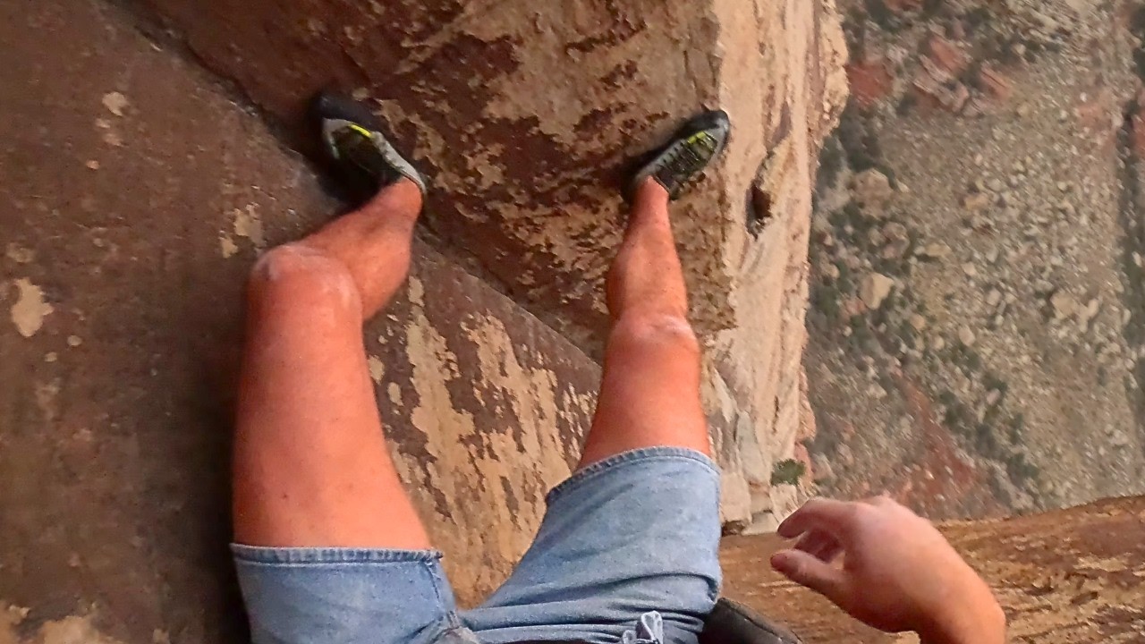 Free Soloing A 1000 Foot Wall With No Practice