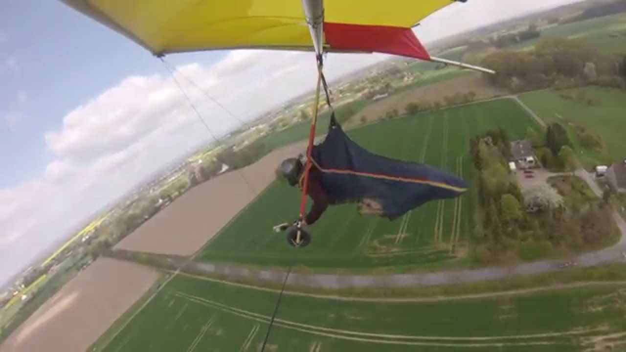 Hang gliding flight in Westerenger - Germany