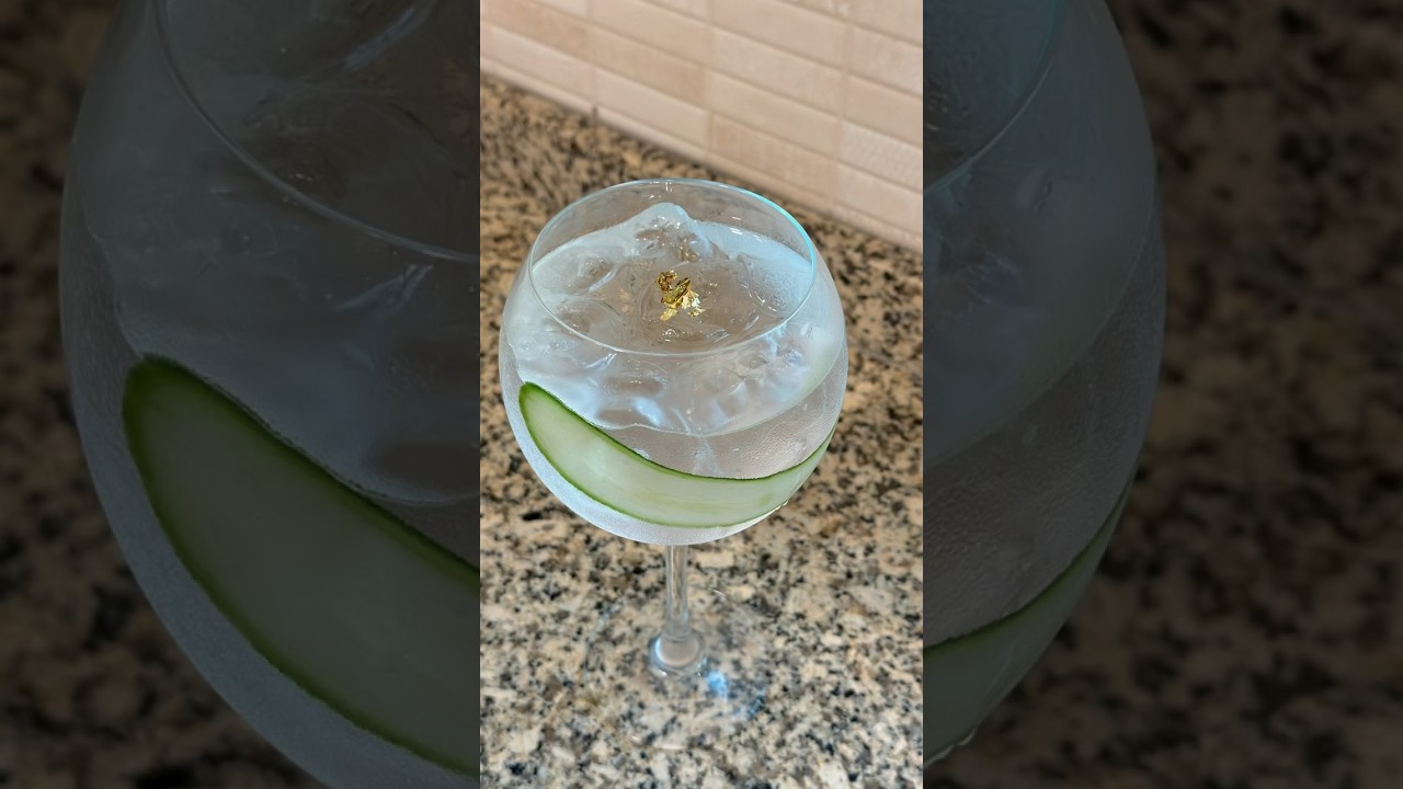 Gin & Tonic 🔥❤️#tutorial #bar #athome #easy #cocktail #encasa