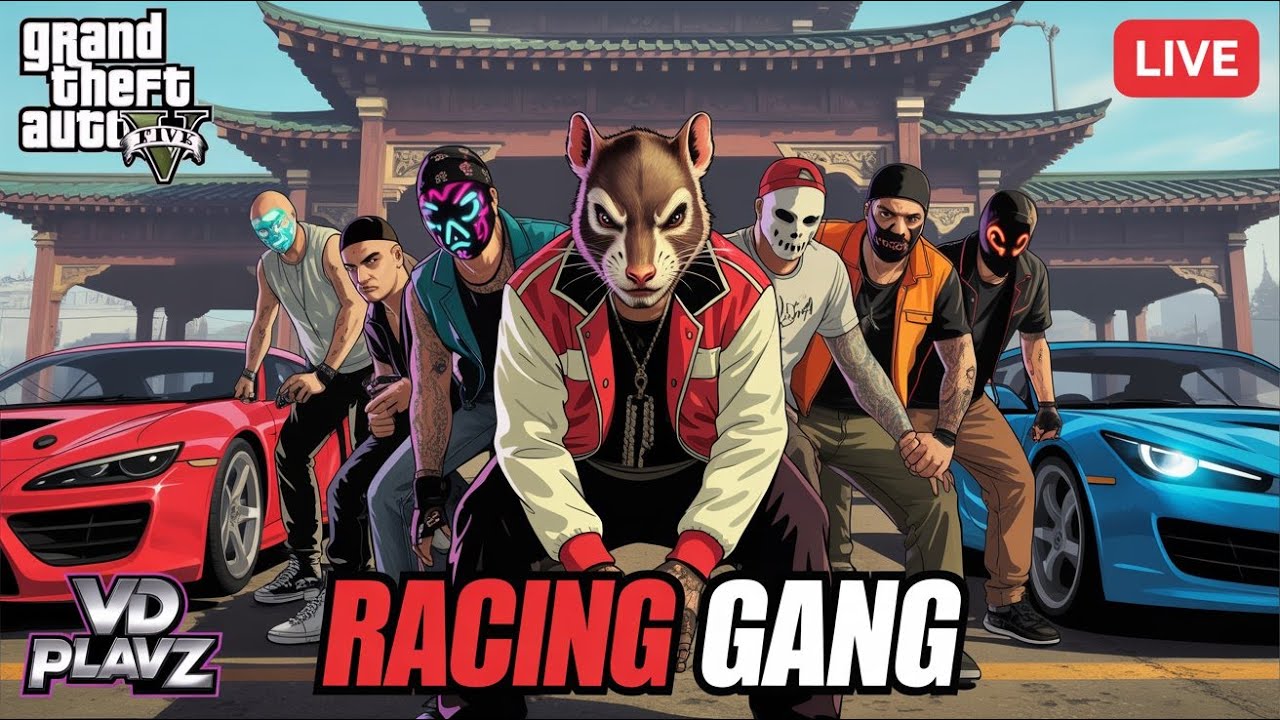 NO RULES, JUST RACING! GTA Online with Friends - VD Bhai #shortsfeed #shortlive #shorts #shortstream