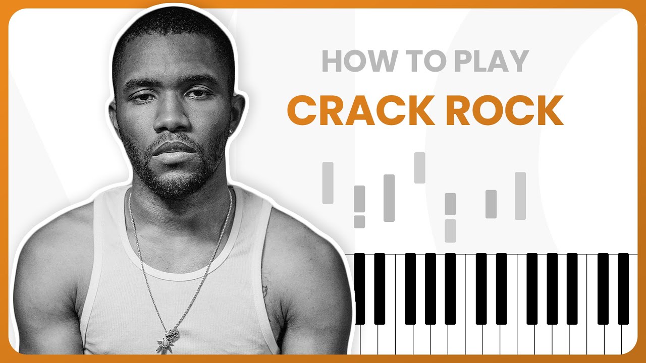 How To Play Crack Rock By Frank Ocean On Piano - Piano Tutorial (Free Tutorial)