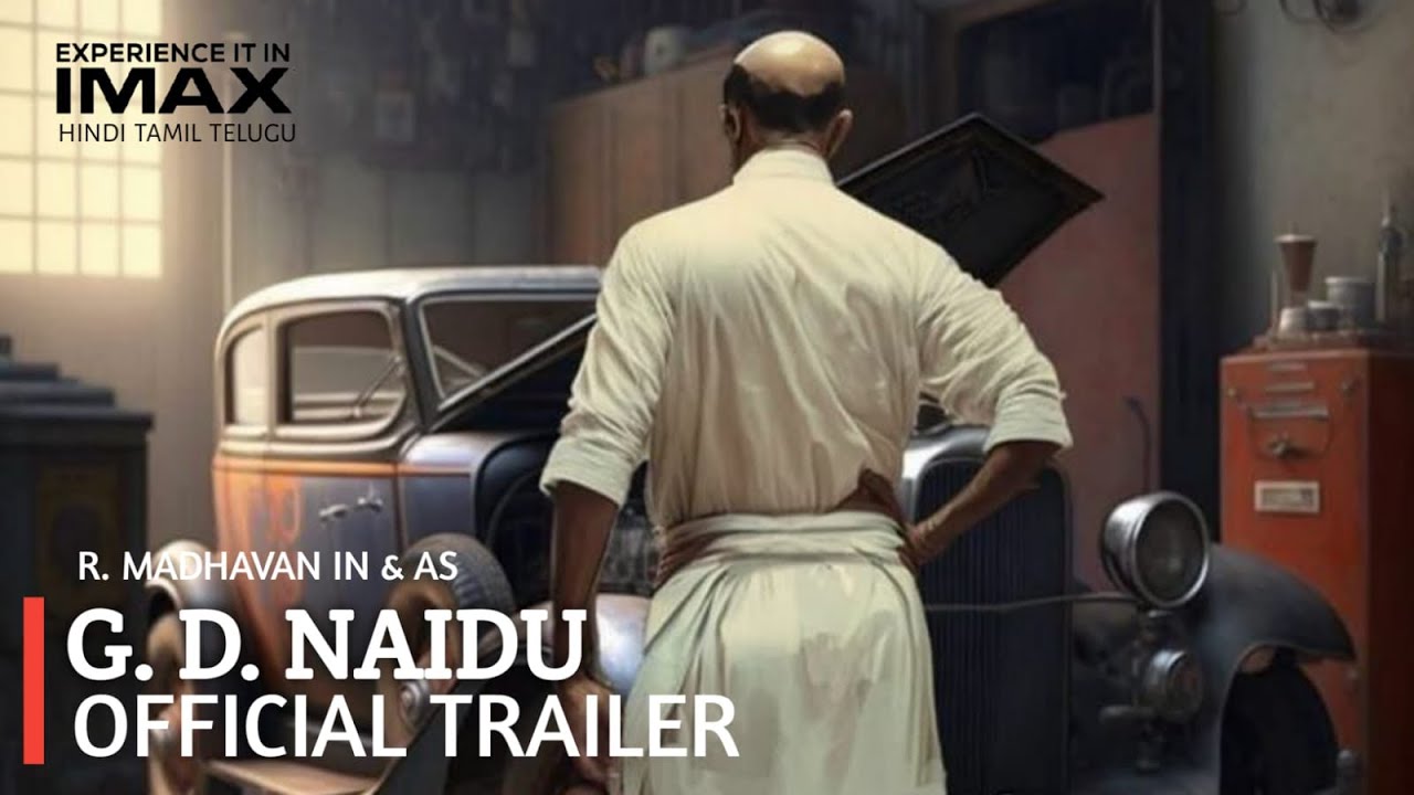 G. D. NAIDU - Official Trailer | R. Madhavan | Mediaone Global Entertainment Limited | Coming Soon