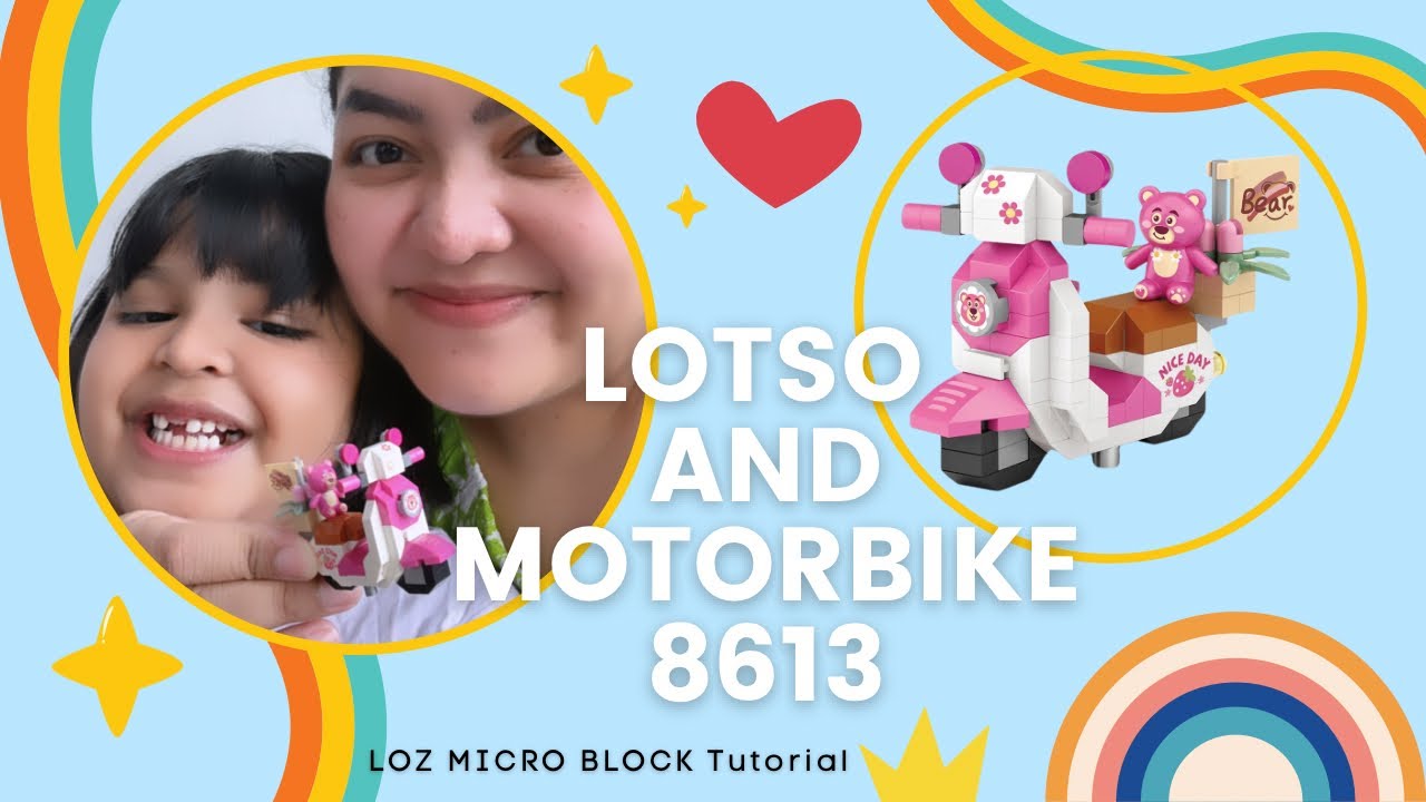 LOZ MINI BUILDING LOTSO NO. 8613 MICRO BLOCK TUTORIAL