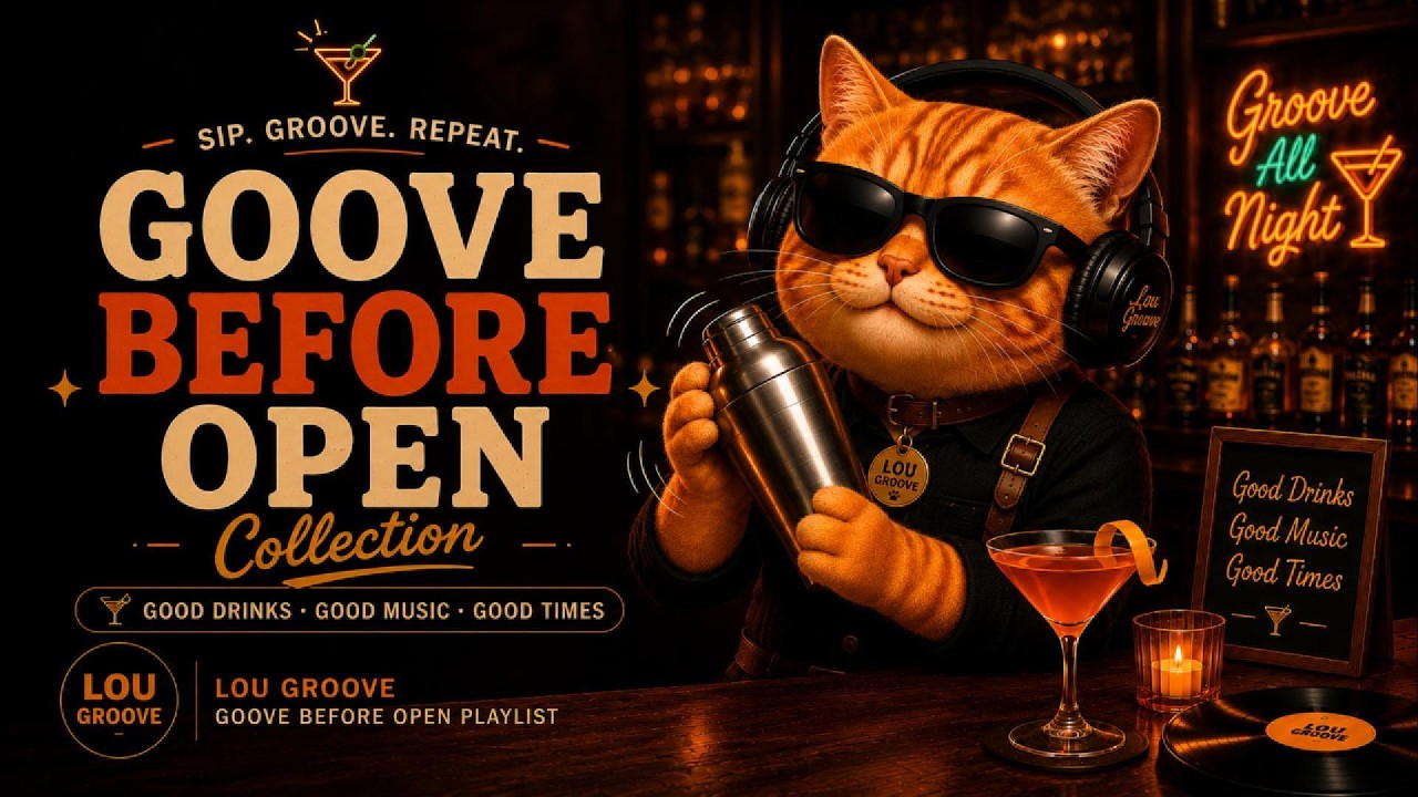 Playlist | Groove Before Open 🍸 | 2 Hours Cocktail Bar Playlist | Samba &middot; Salsa &middot; Disco &middot; Latin Soul