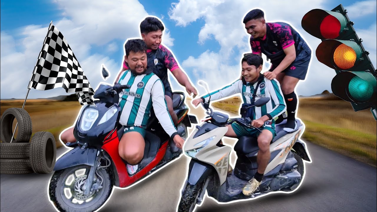 Lomba Naik Motor Terlama Tanpa Jatuh Hadiah Uang