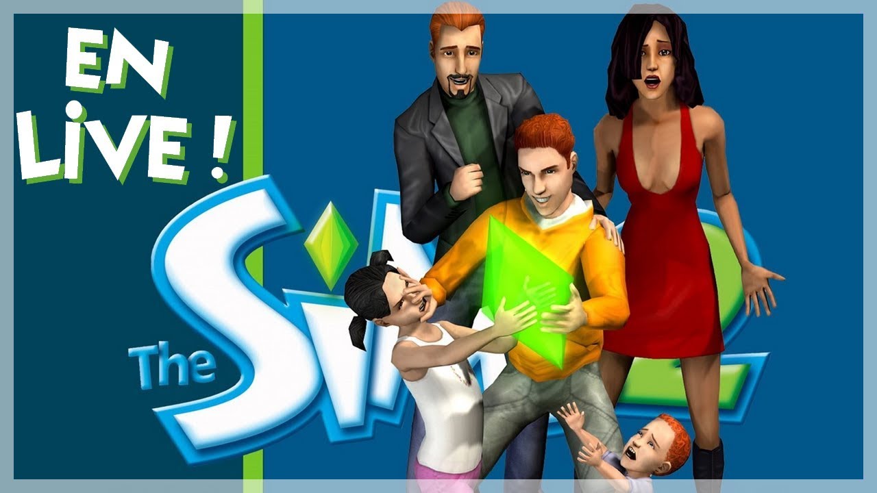 LA FAMILLE SIMPA N'EST PAS SI SYMPATHIQUE... - Rediffusion live Les Sims 2
