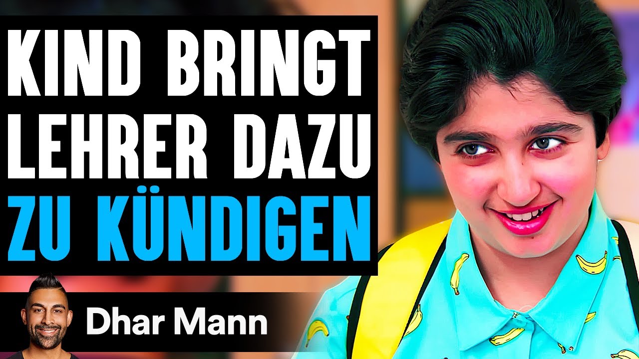 Kind Bringt Den Lehrer Dazu ZU KÜNDIGEN | Dhar Mann Studios