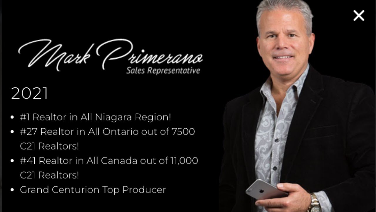 Niagara's Top Realtor #1 Mark Primerano