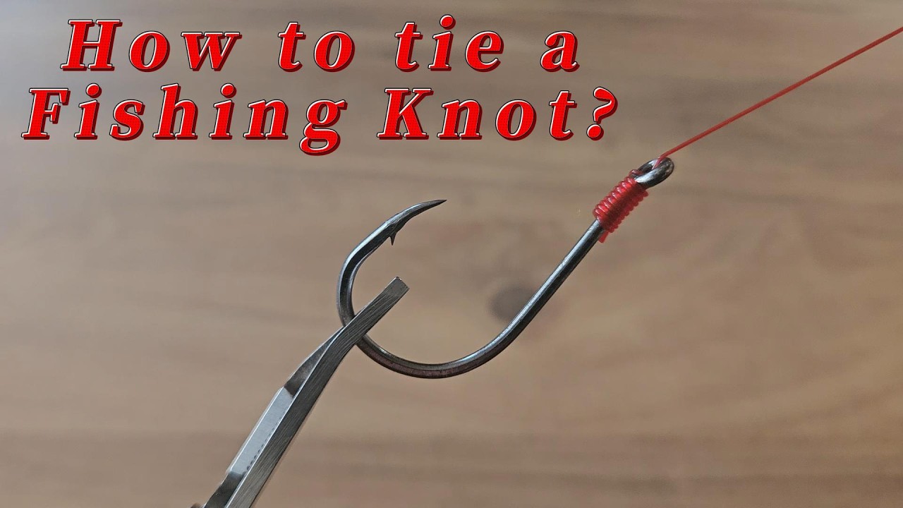 The fishing knot every fisherman should learn / An easy and strong fishing knot!!