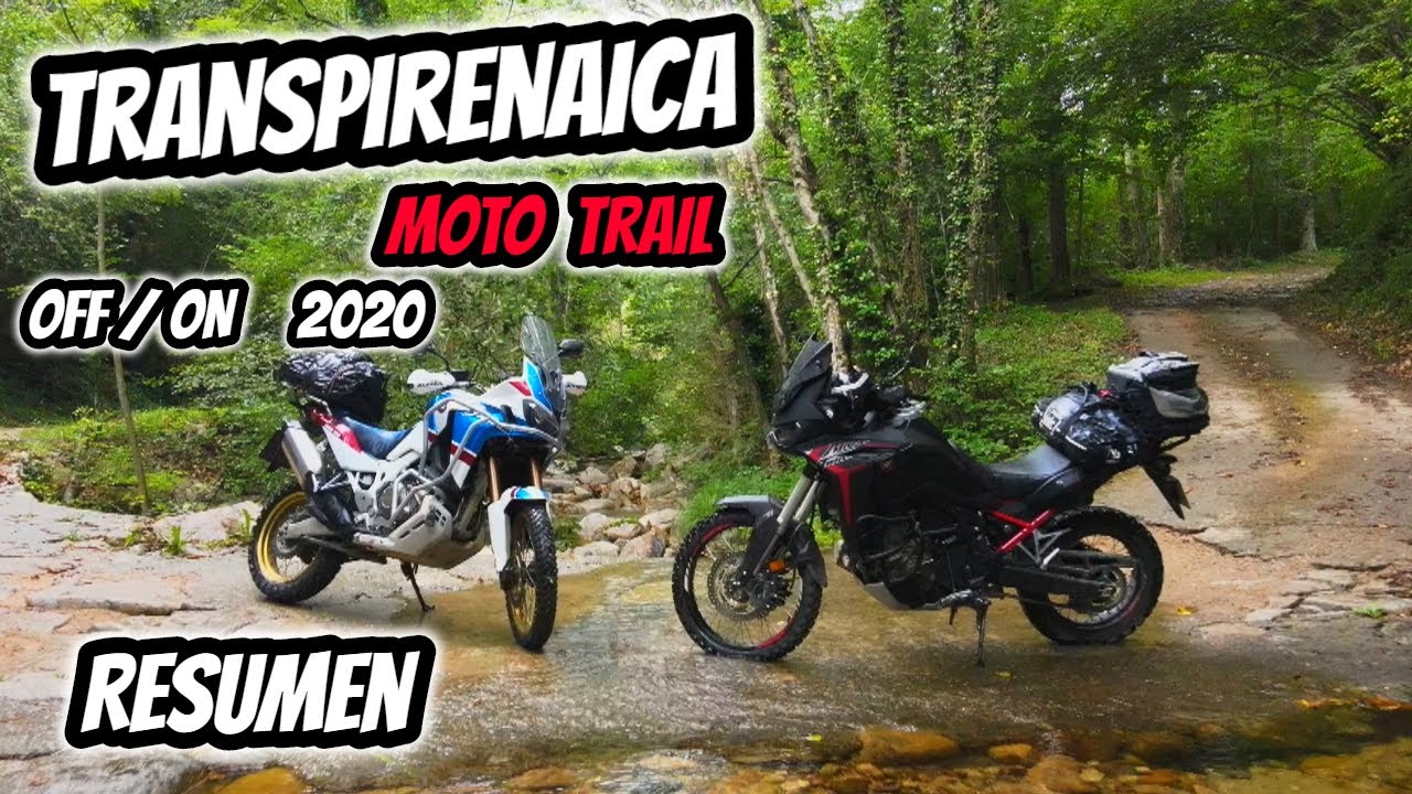 Transpirenaica en MOTO TRAIL OFF/ON 🌄 RESUMEN