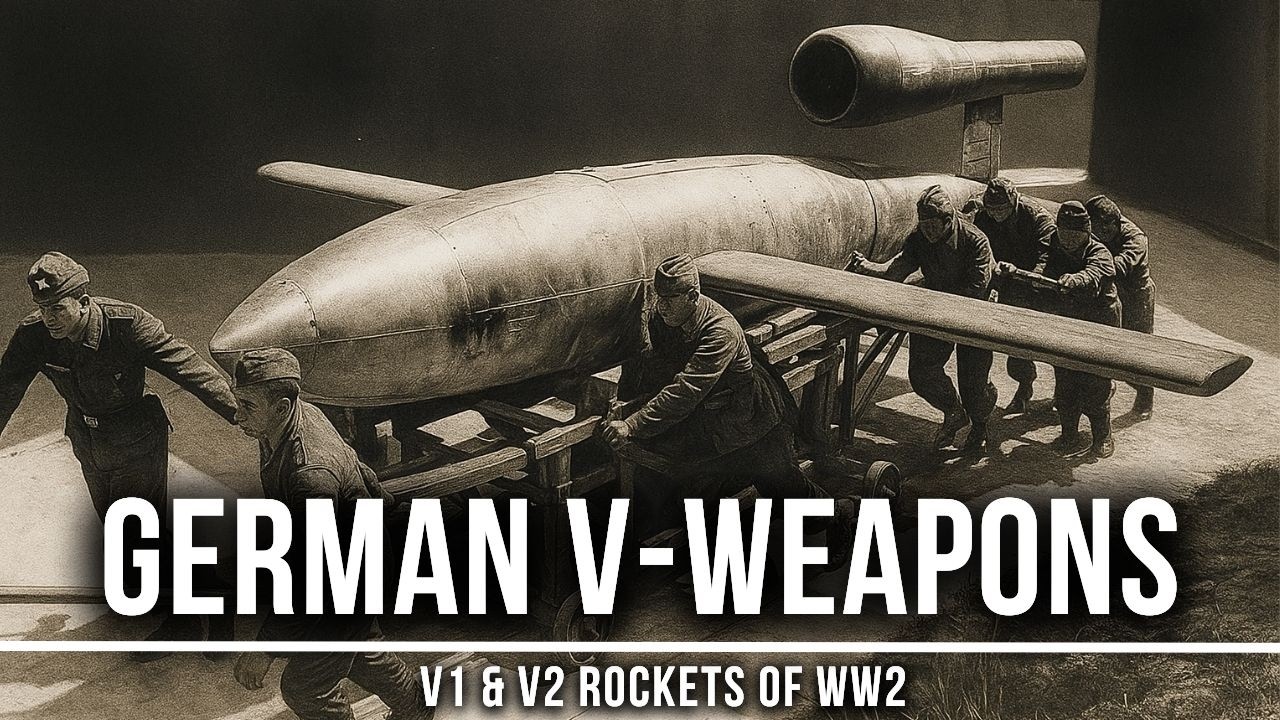 Fall Asleep To | The ENTIRE History of German V-Weapons | V1 & V2 Rockets of WW2 | War Documentary