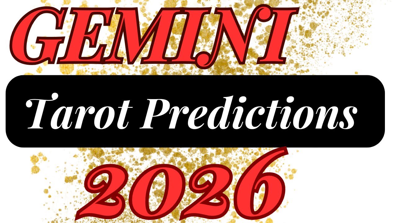 Таро-прогноз для Близнецов на 2026 год 💰🌎🔮❤️