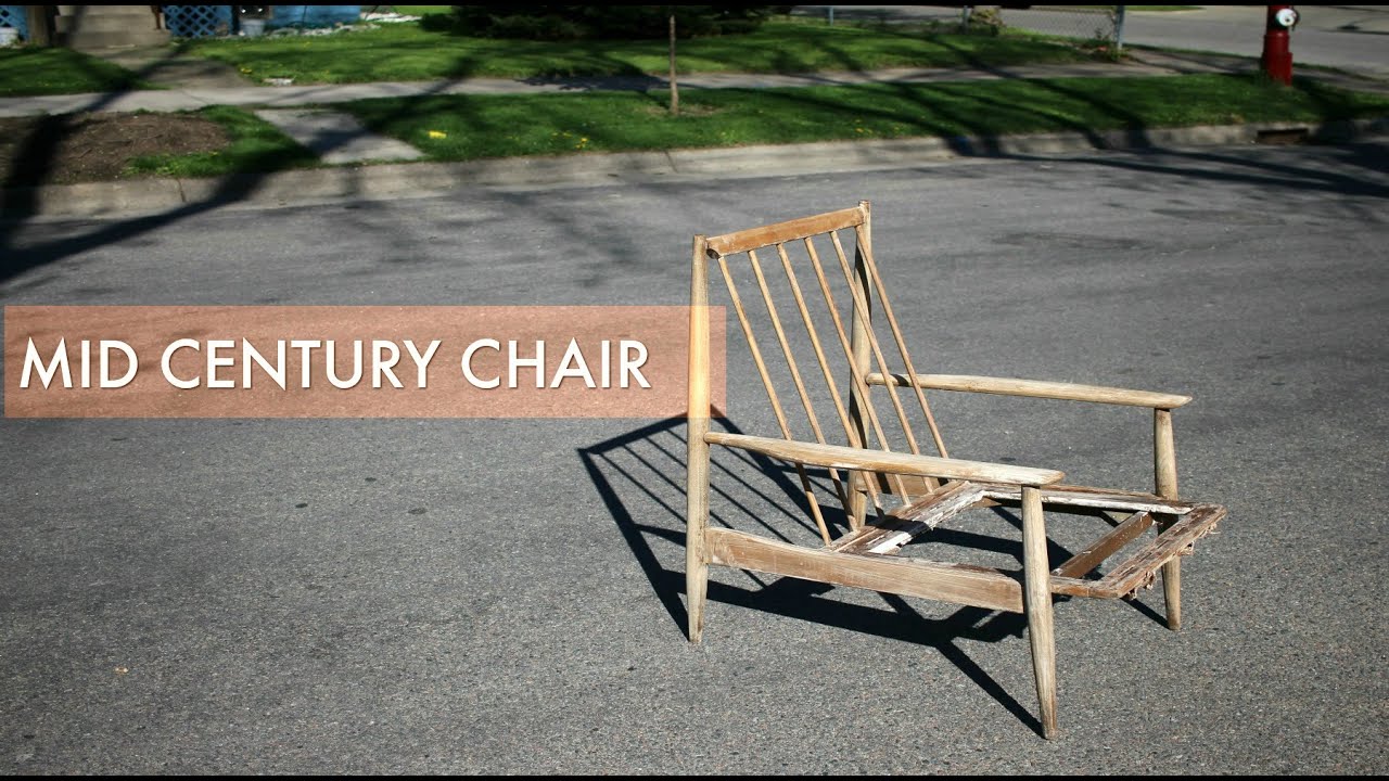 Mid Century Chair Frame Restoration