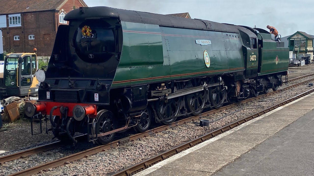 Bullied Pacific 34072 '257 Squadron' at the Mid-Norfolk Railway | Behind the Loco | 30th June 2024