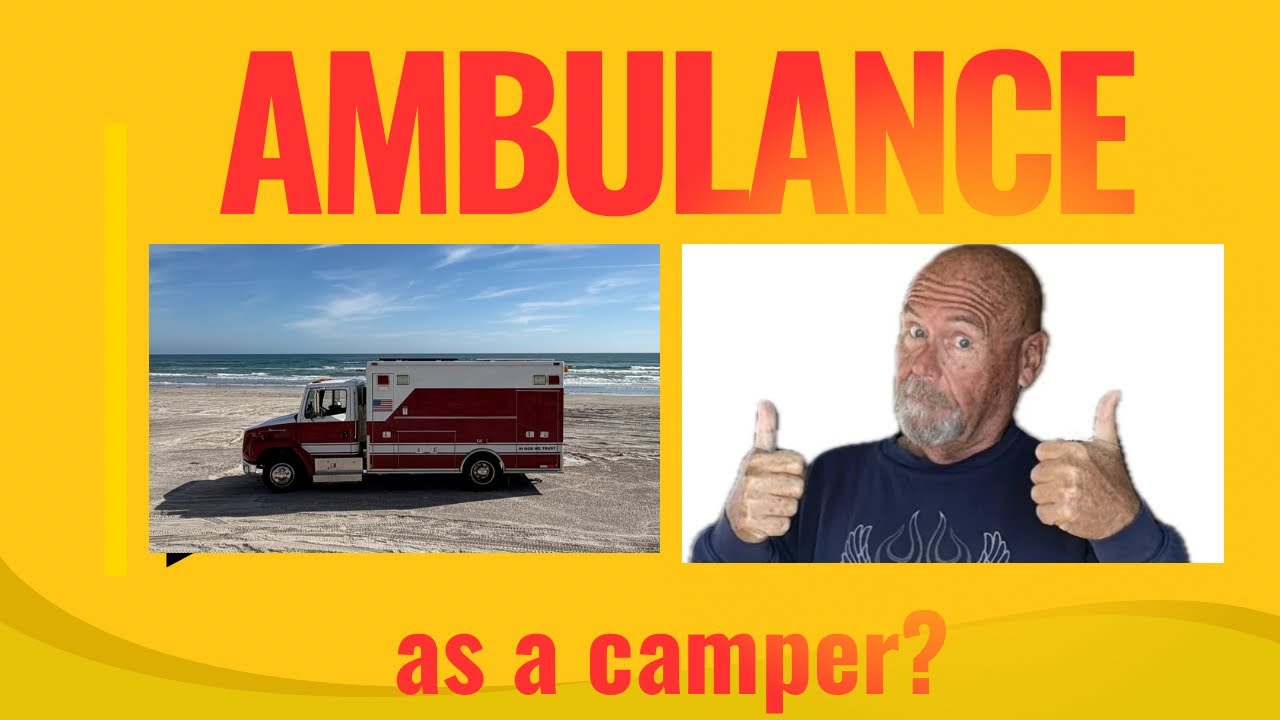DIY ambulance camper conversion exterior tour