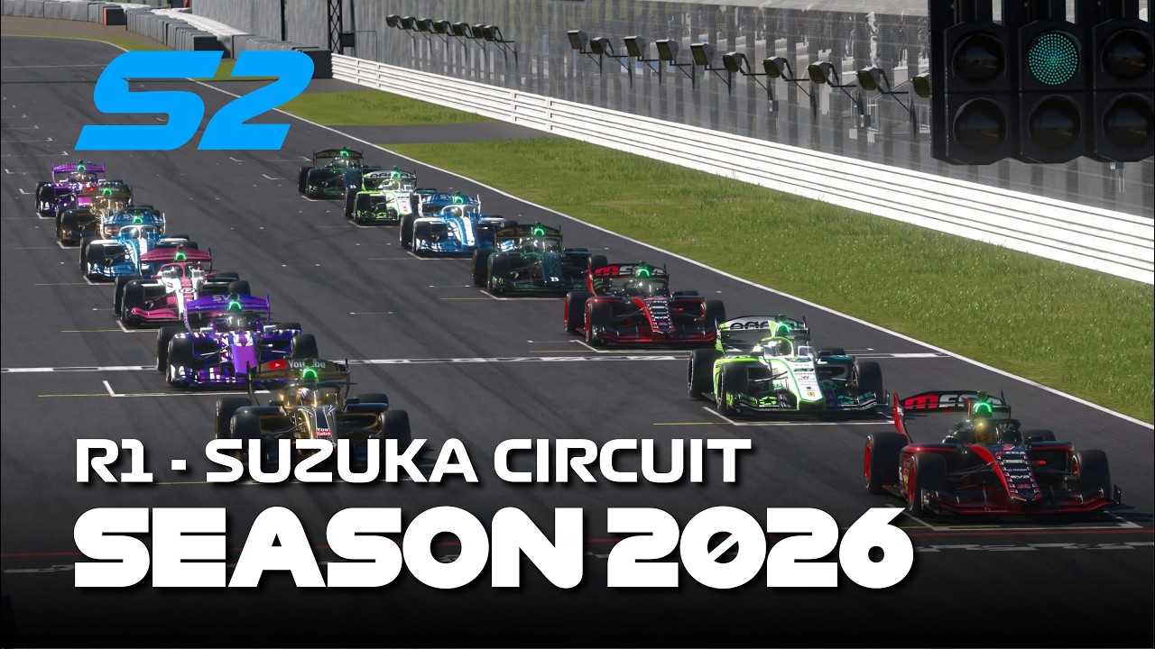 S2 Season 3 Round 1 Suzuka 2026 VR Simracing World Championship Live with Commentary