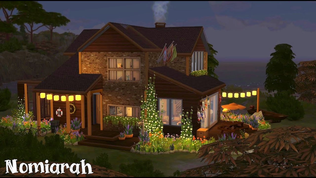 The Sims 4 - Family House - Windenburg - Speedbuild & Stopmotion (NoCC)