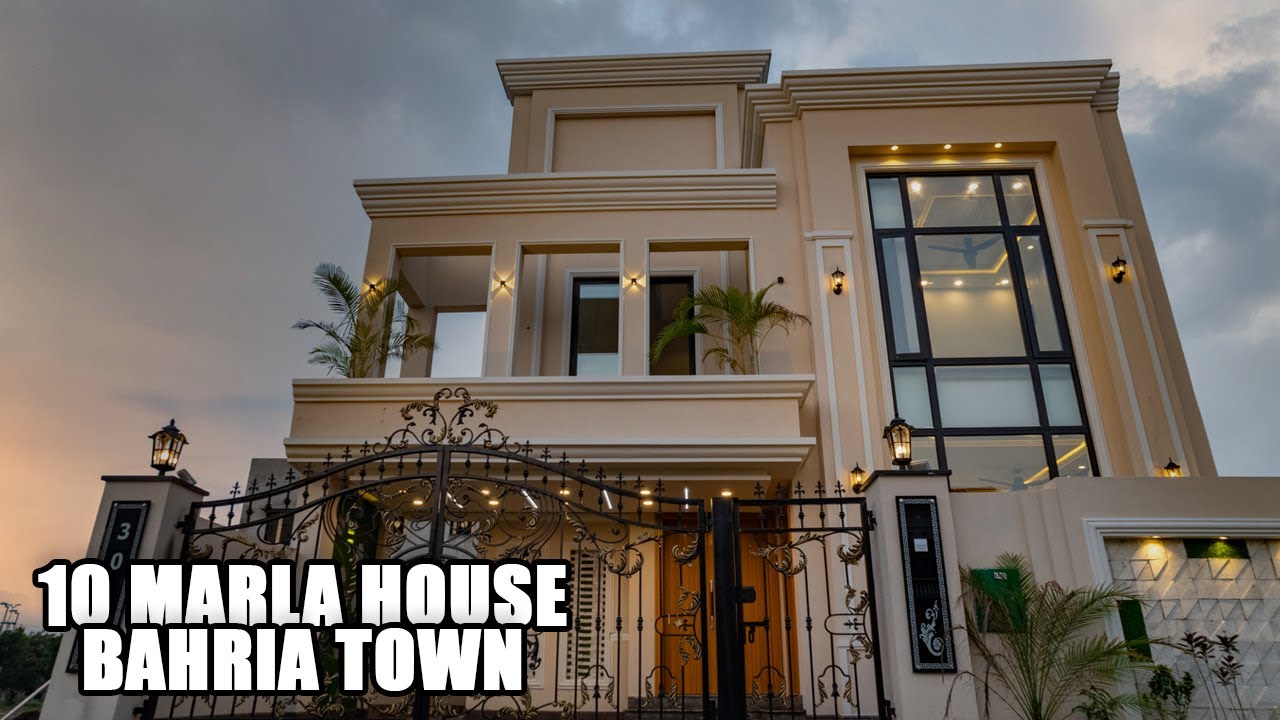 10 Marla House for Sale by Nawaz & Sons Builders Talha Block, Bahria Town, Lahore -Pakistan