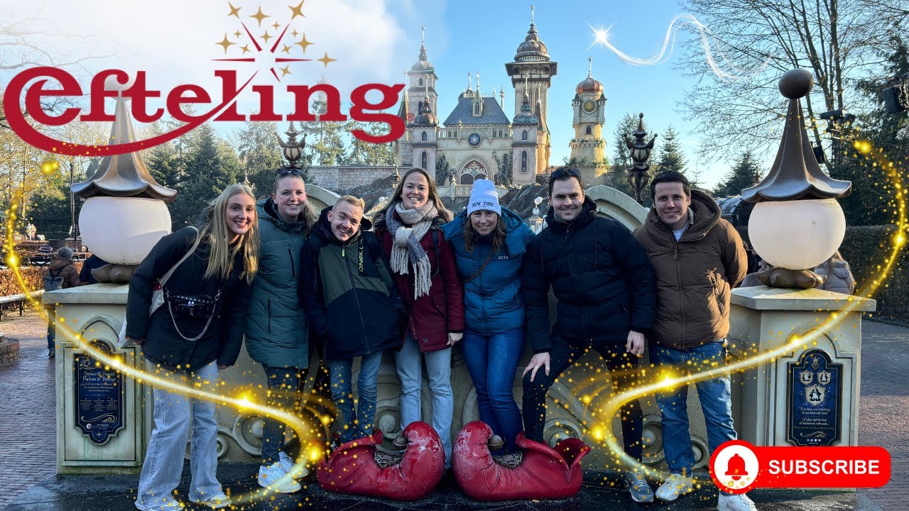 #80 WIJ GINGEN NAAR DE EFTELING!!! #winterefteling #attractiepark #collega