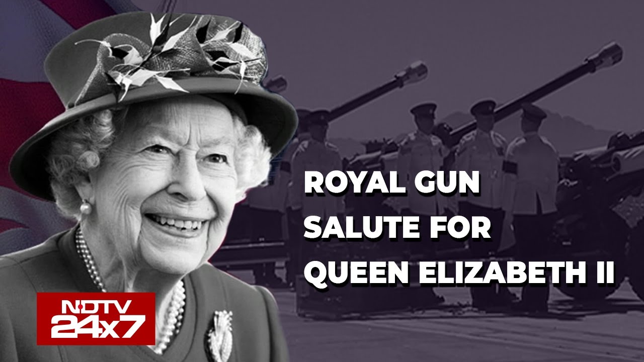 Royal Gun Salute For Queen Elizabeth II, 96 Rounds To Mark Each Year Of Her Life